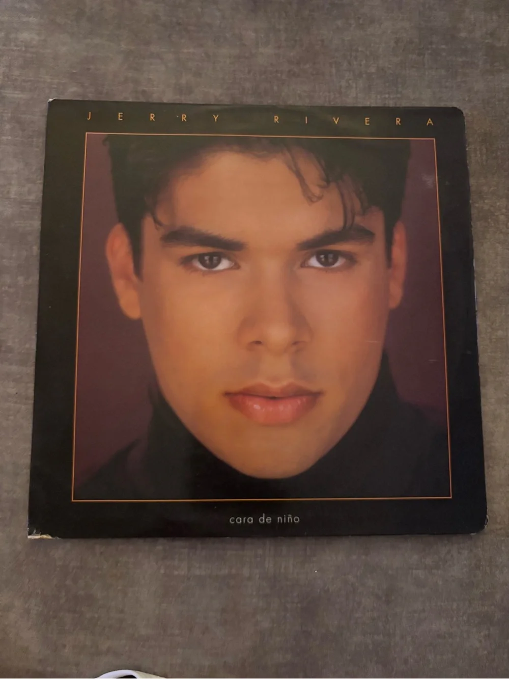 Jerry Rivera 'Cara de Niño' Vinyl Album 💿